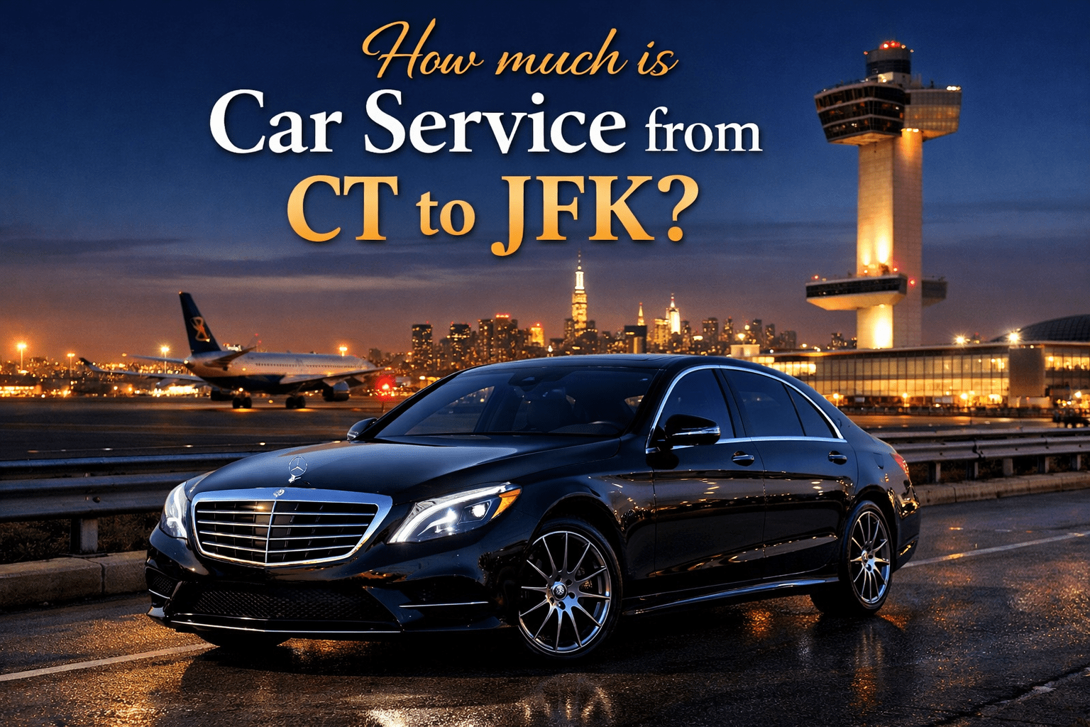 How much is Car service from CT to JFK
