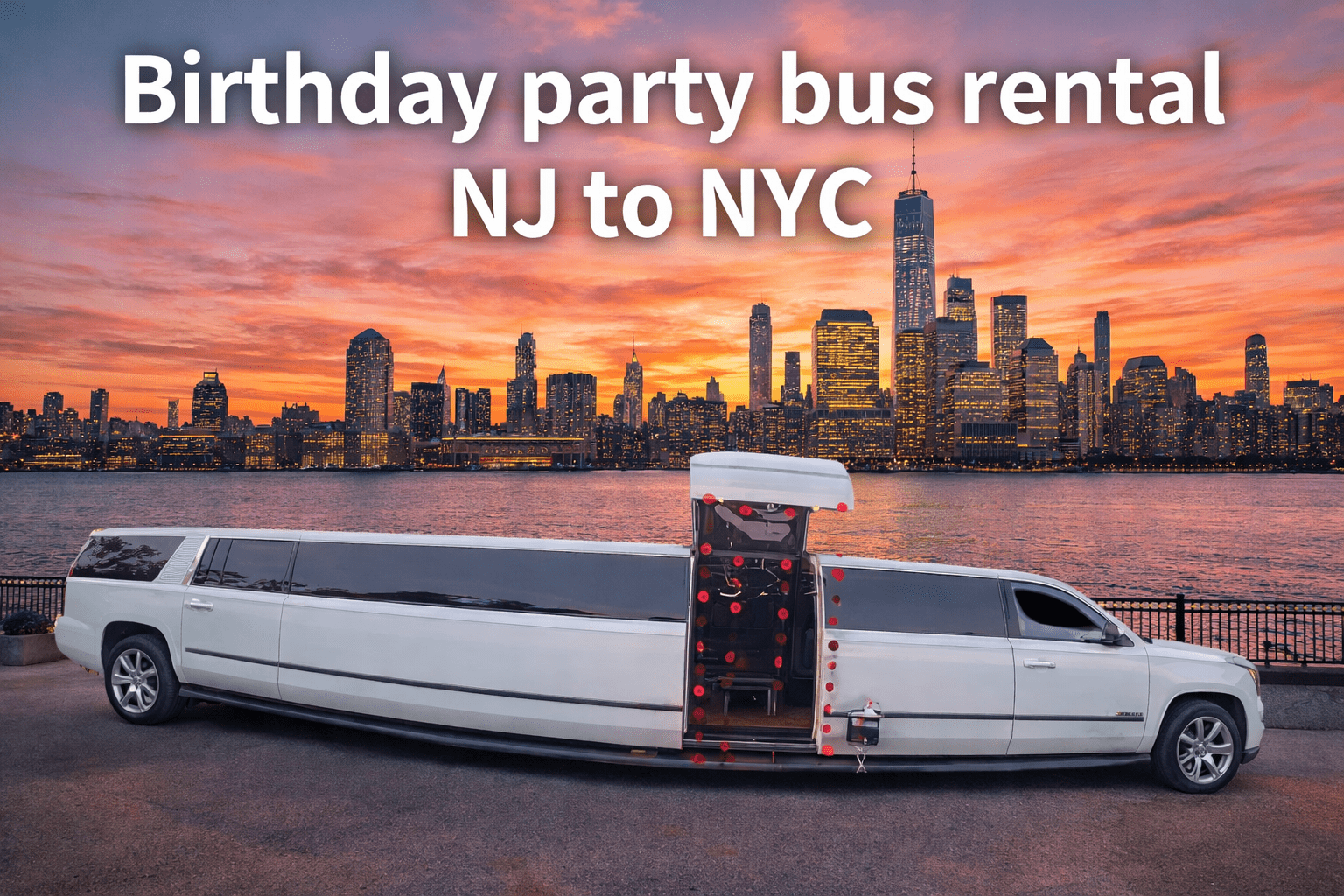 Birthday Party Bus Rental NJ to NYC