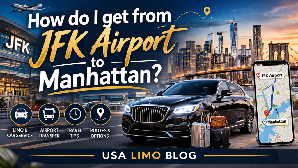 How do I get from JFK airport to Manhattan
