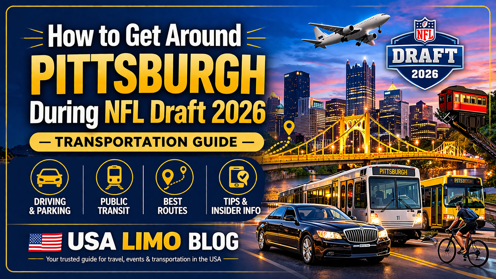Pittsburgh NFL Draft 2026 transportation