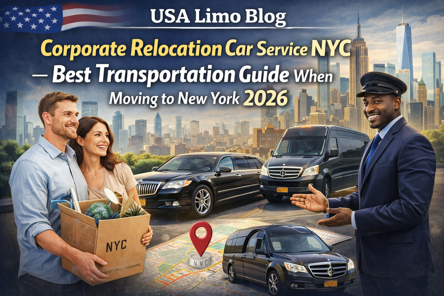Corporate Relocation Car Service NYC 2026 — USA Limo Blog