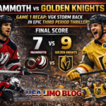 mammoth vs golden knights