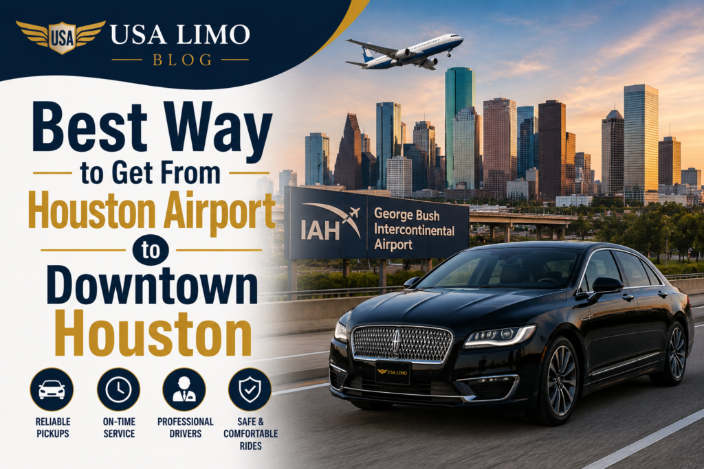 Best Way to Get From Houston Airport to Downtown Houston