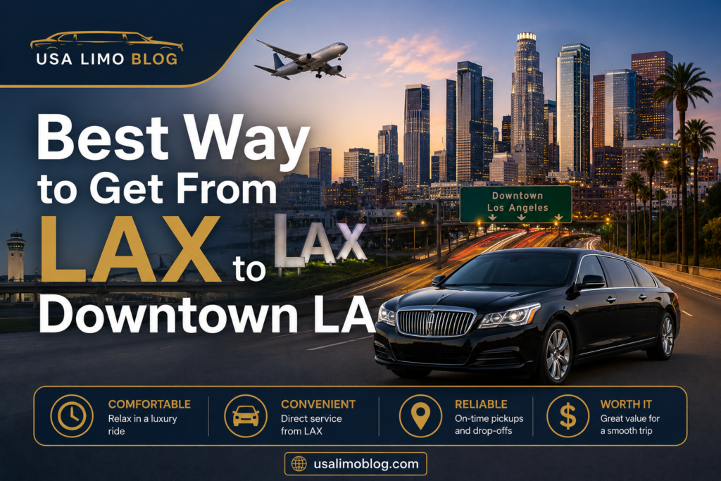 Best way to get from LAX to Downtown LA
