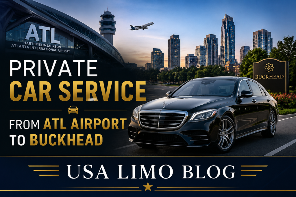 Private Car Service From ATL Airport to Buckhead