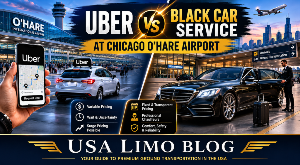 Uber vs Black Car Service at Chicago O’Hare Airport