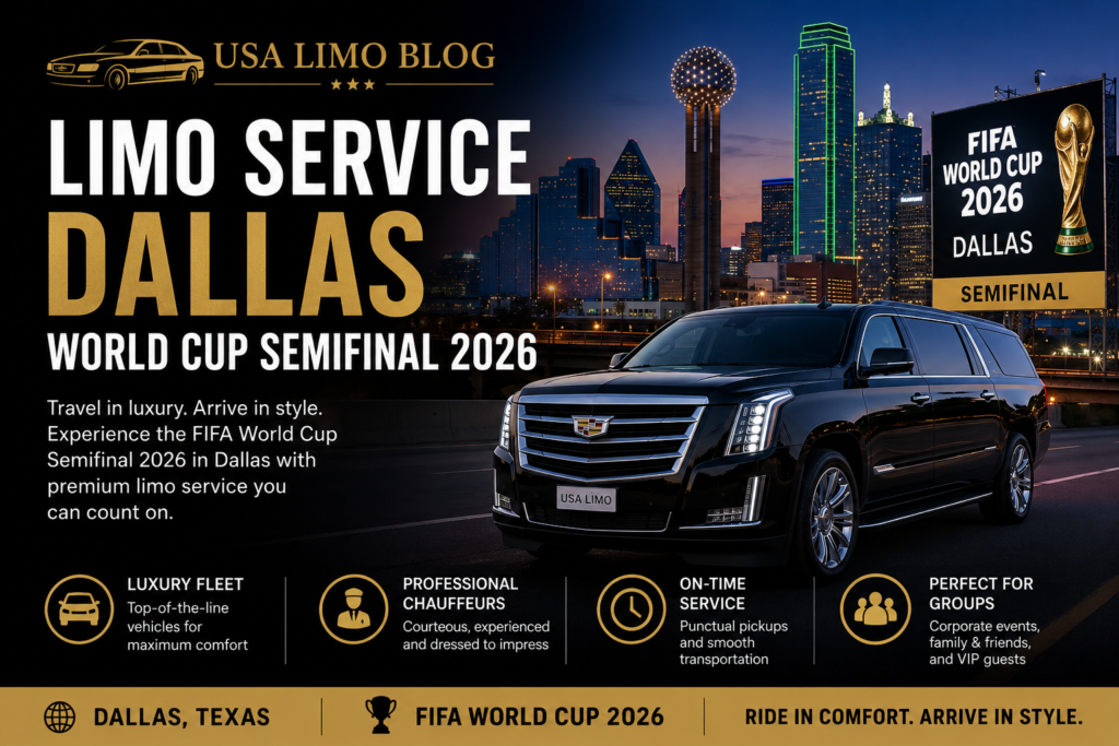 Limo Service Dallas World Cup Semifinal 2026