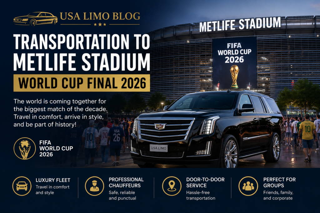 Transportation to MetLife Stadium World Cup Final 2026