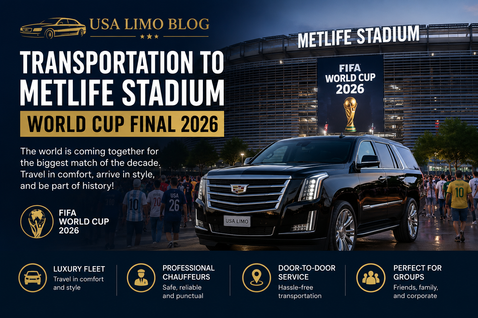 Transportation to MetLife Stadium World Cup Final 2026
