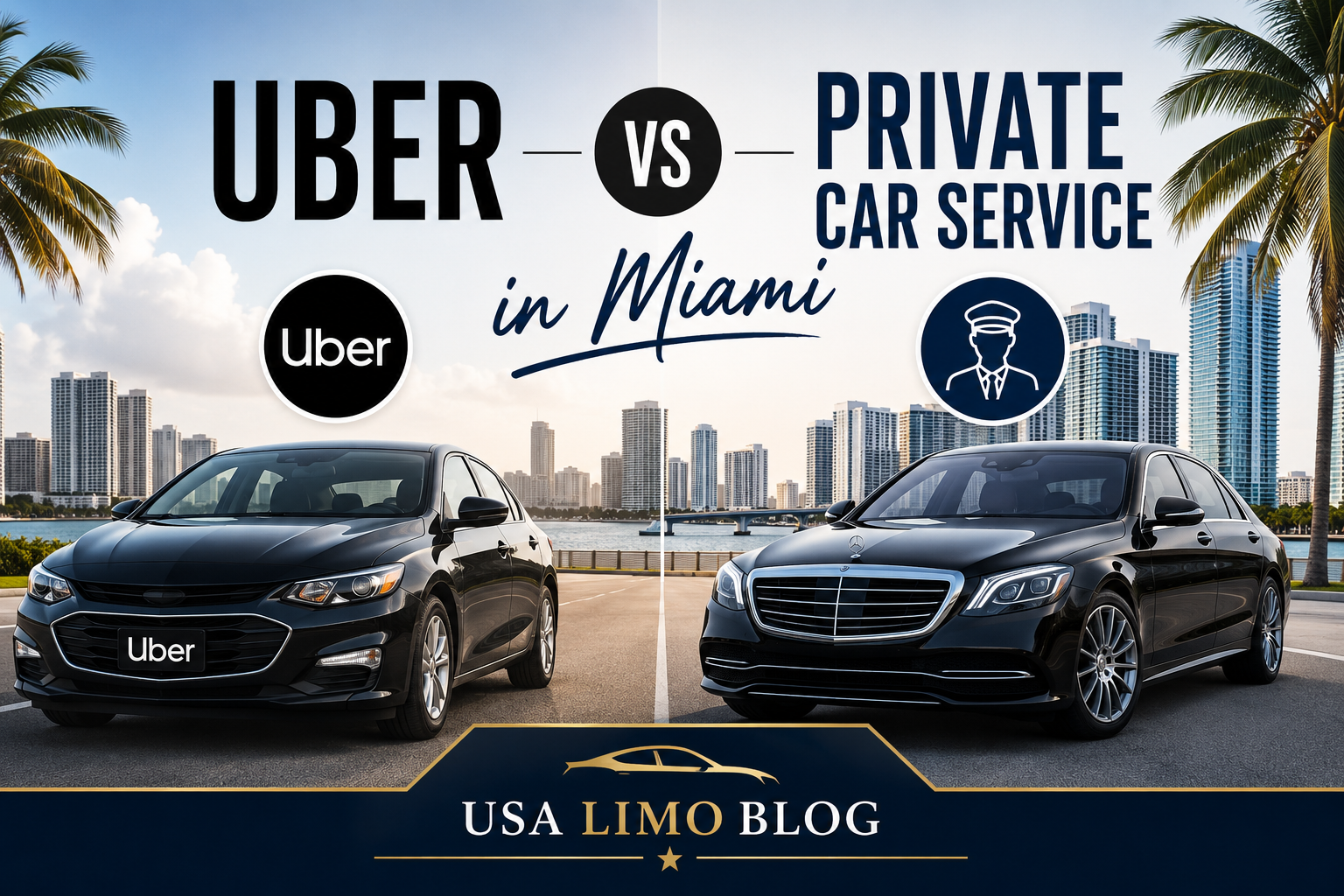 Uber vs Private Car Service in Miami