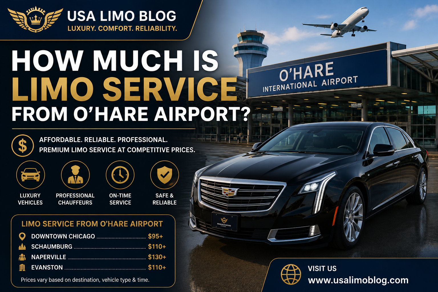 How Much Is Limo Service From O’Hare Airport