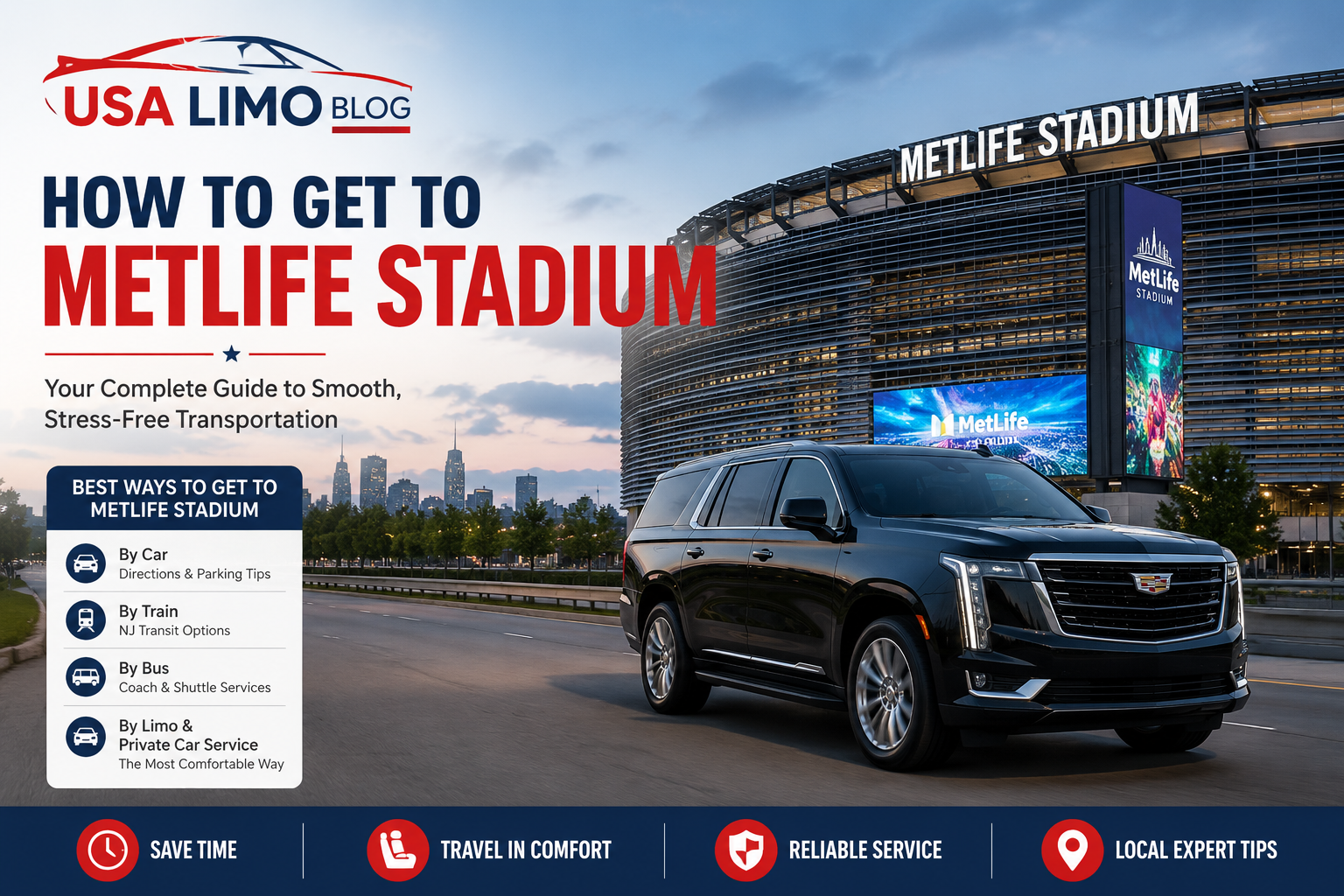 How to get to MetLife Stadium