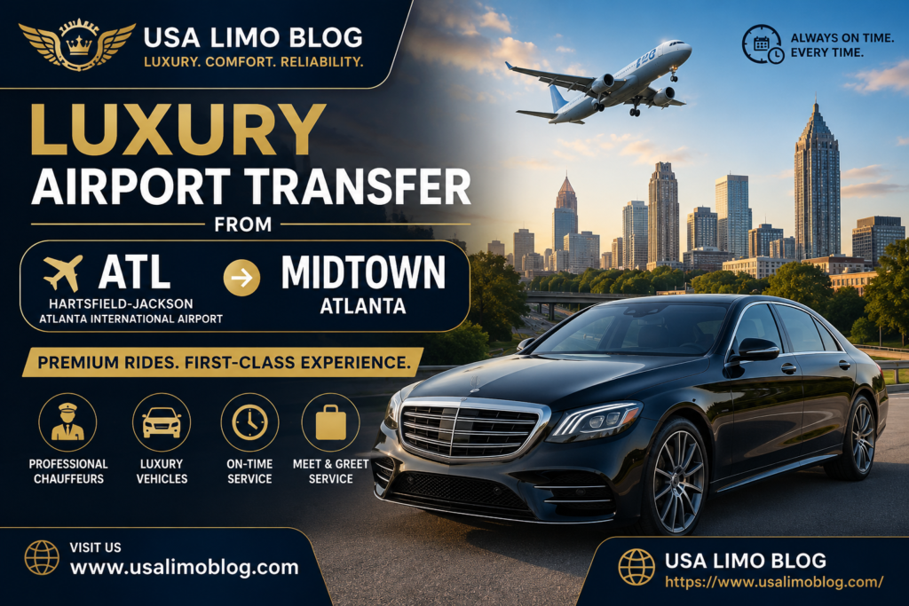Luxury Airport Transfer From ATL to Midtown Atlanta