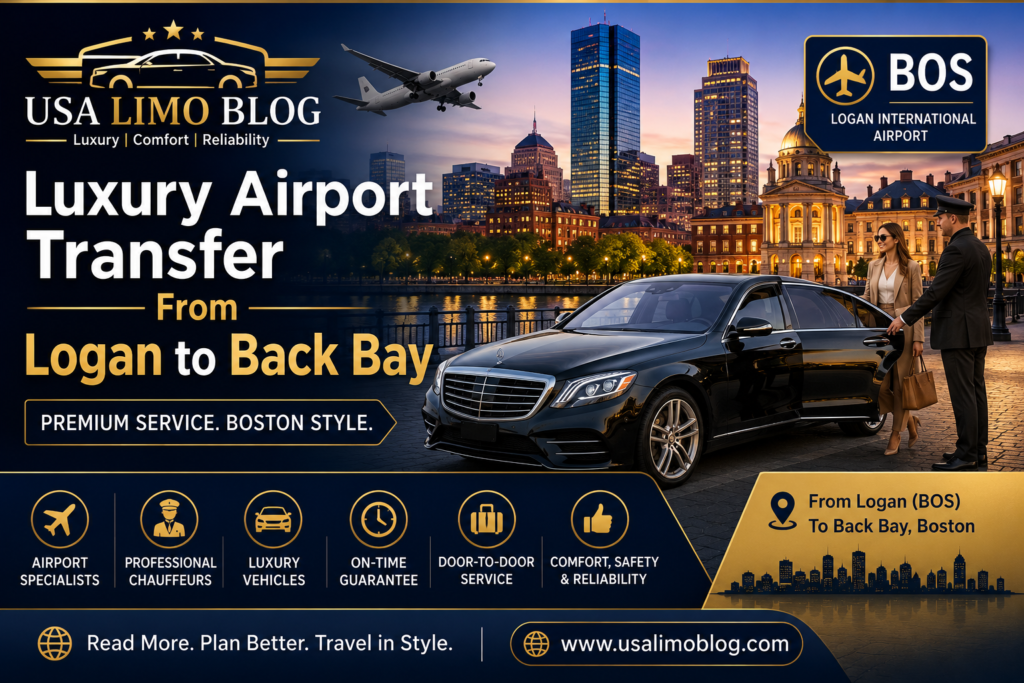 Luxury Airport Transfer From Logan to Back Bay
