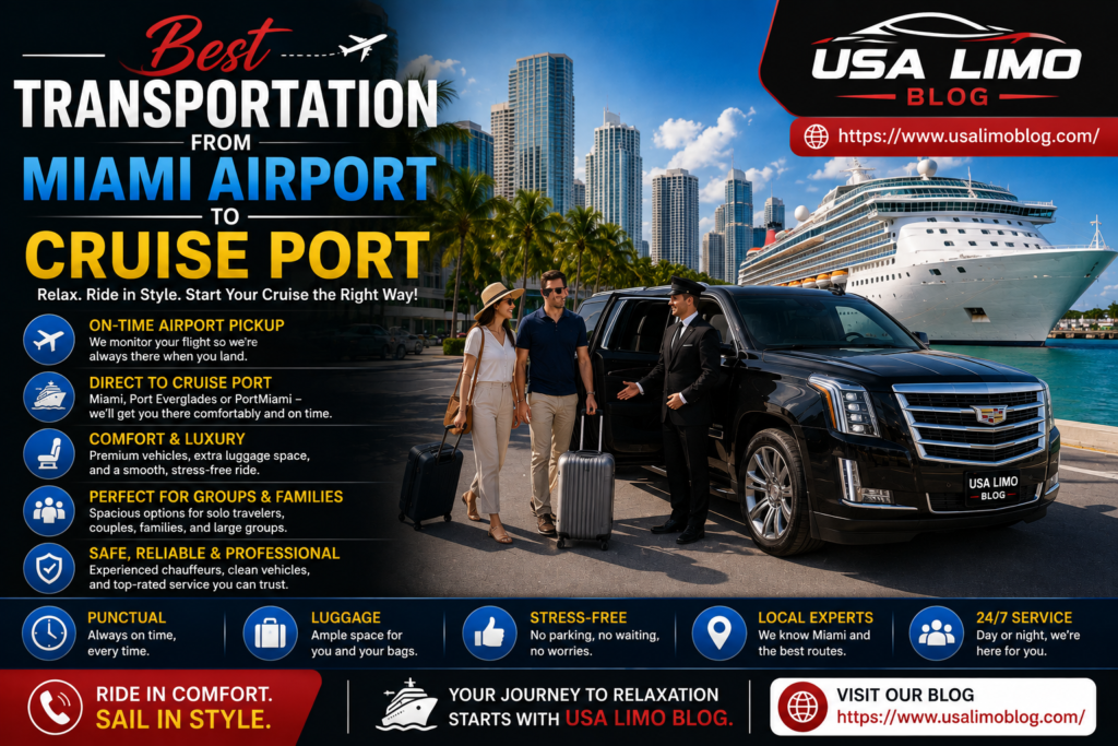 Best Transportation From Miami Airport to Cruise Port