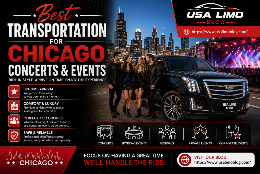 Best Transportation for Chicago Concerts and Events