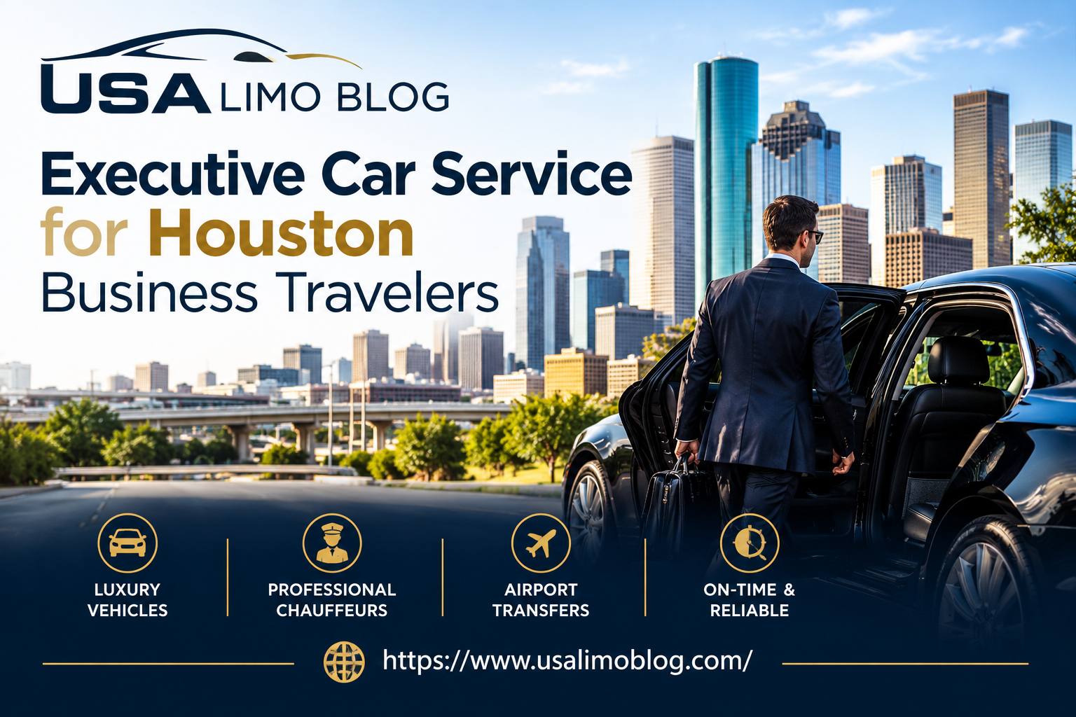 Executive Car Service for Houston Business Travelers